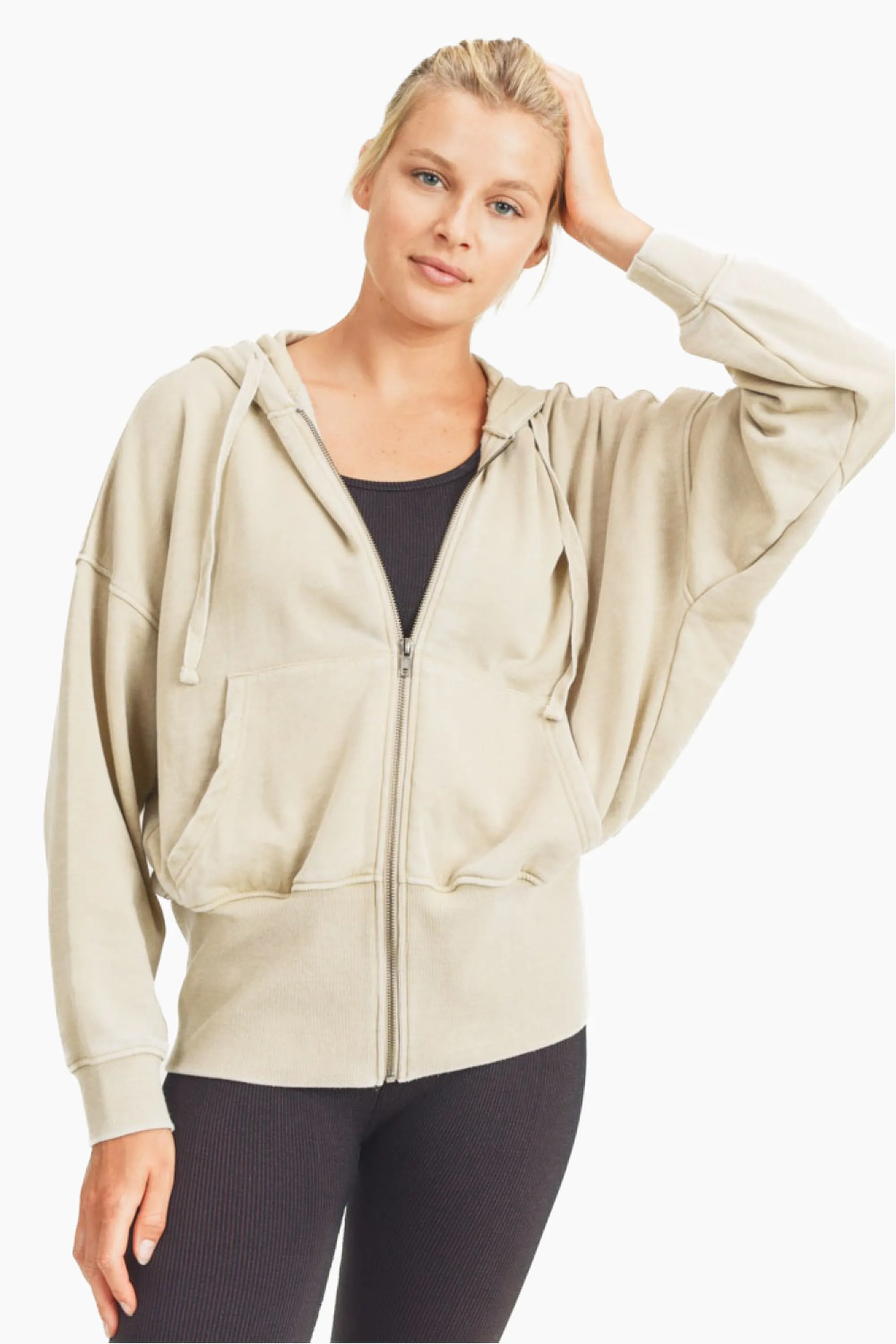 Valley Girl Zip-Up Hoodie