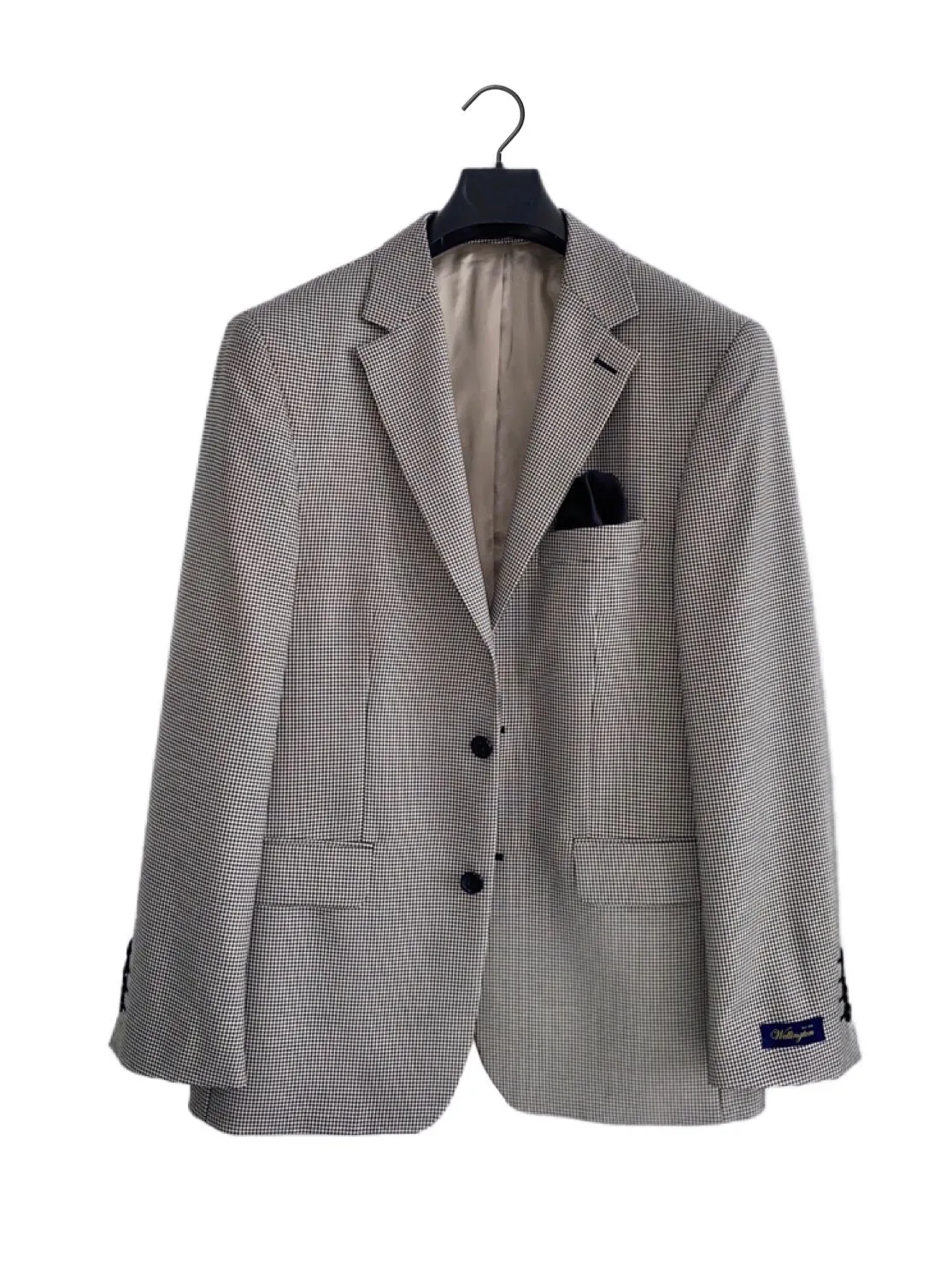 WELLINGTON Black/White Dogtooth Blazer