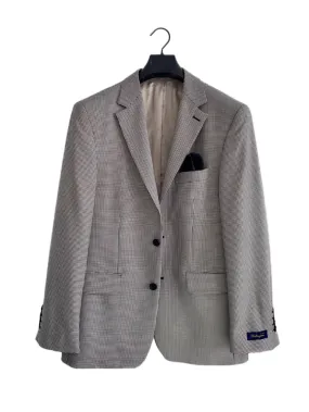 WELLINGTON Black/White Dogtooth Blazer