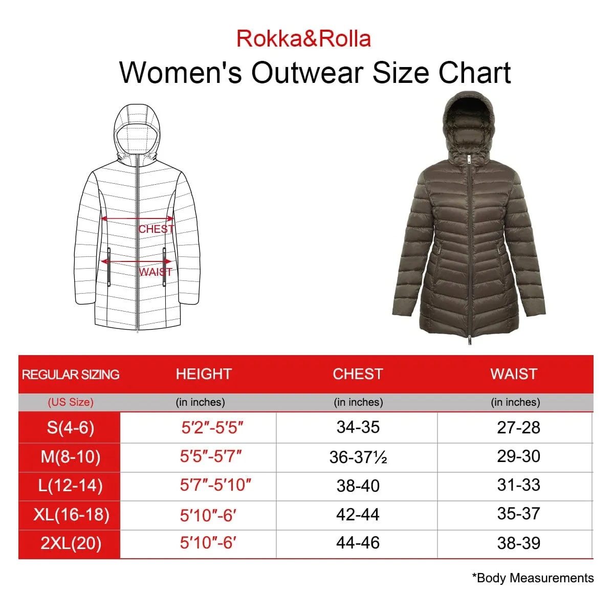 Women's Ultra Light Packable Long Puffer Jacket