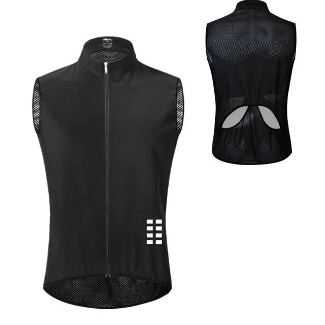 WOSAWE Windproof Cycling Jackets Hooded Men Riding Waterproof Cycle Clothing